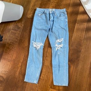 Topshop boyfriend jeans